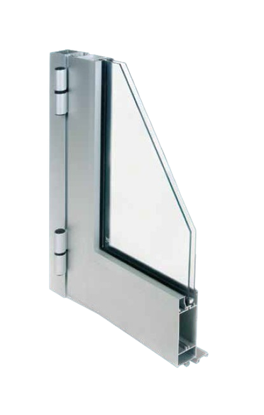 Perfil de aluminio de Serie E-45