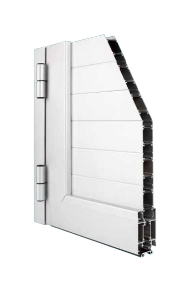 Perfil de aluminio de Serie E-90