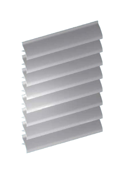 Perfil de aluminio de Serie E-Celosías